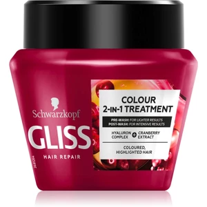 Schwarzkopf Gliss Colour 2-IN-Treatment regenerační maska pro barvené vlasy 300 ml