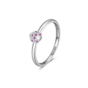 Rosato Jemný stříbrný prsten s beruškou Allegra RZA019 56 mm