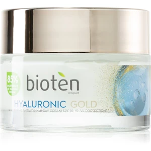 Bioten Hyaluronic Gold omlazující ochranný denní krém proti vráskám 50 ml