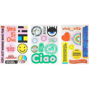KLRK Home Ciao Label NO. 1 nažehlovací potisk 3 ks