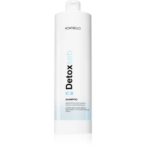 Montibello DetoxSeb Sebum Regulating Shampoo normalizačný šampón pre mastnú a podráždenú pokožku hlavy 1000 ml