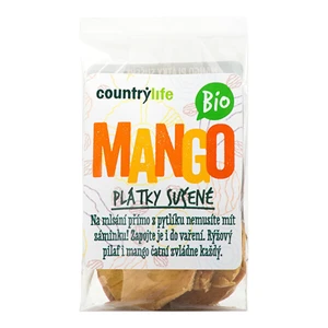 Country Life Mango plátky sušené BIO 80 g