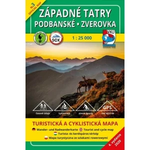 Západné Tatry - Podbanské - Zverovka 1:25 000