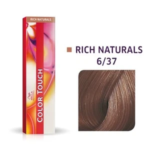 Wella Professionals Color Touch Rich Naturals profesjonalna demi- permanentna farba do włosów z wielowymiarowym efektem 6/37 60 ml