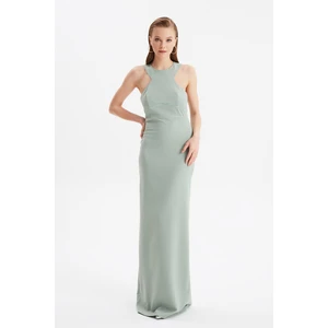 Trendyol Mint Back részletes estélyi ruha > Ballagási ruha
