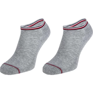 2PACK socks Tommy Hilfiger low gray (100001093 085)