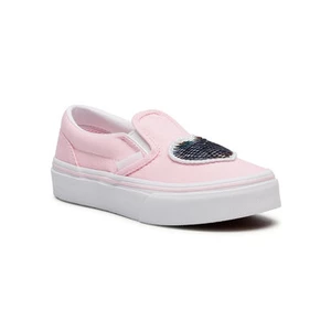 Buty dziecięce sneakersy Vans Sequin Patch Classic Slip-On VN0A4BUT31L