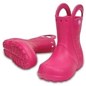 Crocs Kids' Handle It Rain Boot Candy Pink 27-28