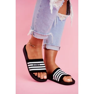 Women's Slides Big Star Black FF274A353