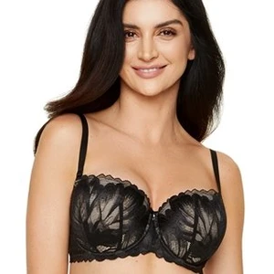 Moon / B1 push-up bra - black