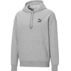 Puma Mikina EVOSTRIPE Hoodie Black-Gold - Pánské