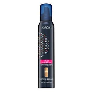 Indola Color Style Mousse semi-permanentní barvící pěna na vlasy Medium Blonde 200 ml