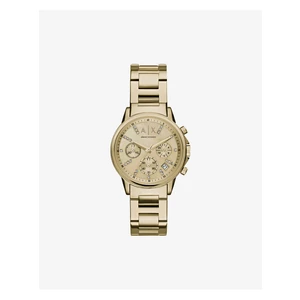 Armani Exchange Banks Hodinky Zlatá