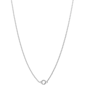 Rosato Strieborný náhrdelník s krúžkom na prívesky Storie RZC005