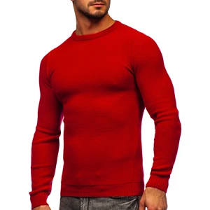 Pulover roșu bărbați Bolf 4629