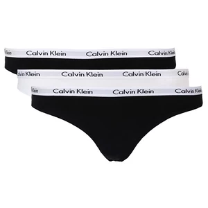 3PACK kobiety&#39;s stringi Calvin Klein wielobarwny (QD3587E-WZB)