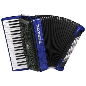 Hohner Bravo III 96 Dark Blue Billentyűs harmonika