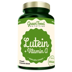 GreenFood Luteín + Vitamín A 60 kapsúl