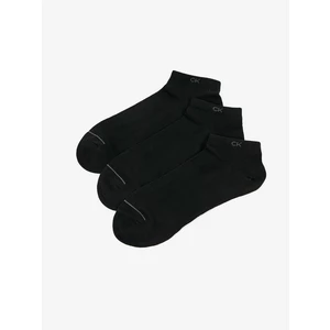 Calvin Klein Ponožky 3 páry Černá