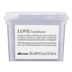 Davines Love Olive uhladzujúci kondicionér pre nepoddajné a krepovité vlasy 250 ml