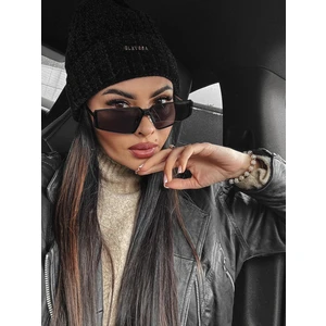 GABY 2023 OLAVOGA Black Chenille Cap