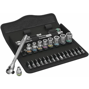 Sada nástrčných klíčů Wera Zyklop Metal 8100 SA 7 05004017001, 1/4" (6,3 mm), 28dílná