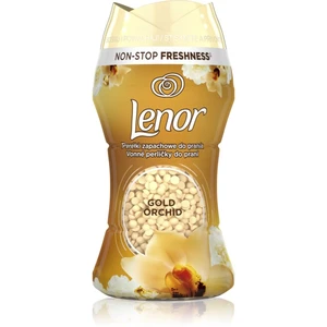 LENOR Unstoppables Gold Orchid Vonné perličky do praní 140 g