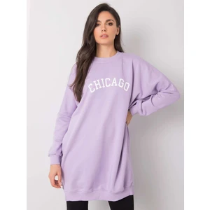 Light purple tunic with the words Corazon RUE PARIS