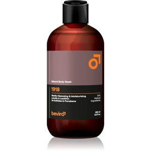 Přírodní sprchový gel Beviro Natural Body Wash 1918 (250 ml)