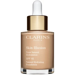Clarins Skin Illusion Natural Hydrating Foundation rozjasňujúci hydratačný make-up SPF 15 odtieň 108.3 Organza 30 ml