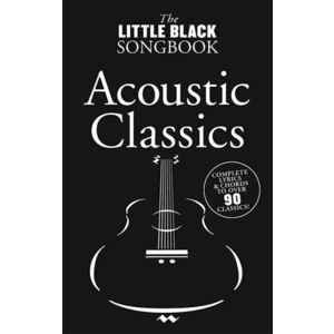The Little Black Songbook Acoustic Classics Spartito