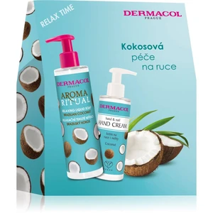 Dermacol Aroma Ritual Brazilian Coconut darčeková sada (na ruky a nechty)