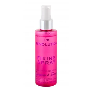 Makeup Revolution London I Heart Revolution Fixing Spray Guava & Rose 100 ml fixátor make-upu pro ženy