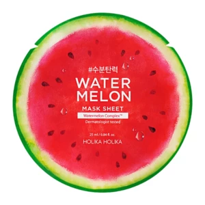 Holika Holika Watermelon Mask plátenná maska s hydratačným a upokojujúcim účinkom 25 ml