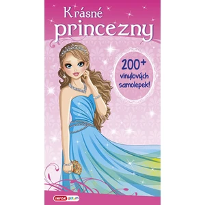Krásné princezny -- 200 vinylových samolepek! [Papírenské zboží]