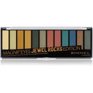 Rimmel Magnif’ Eyes paletka očných tieňov odtieň 009 Jewel Rocks Edition 14.16 g