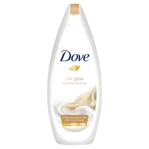 Dove Silk Glow vyživující sprchový gel pro jemnou a hladkou pokožku 250 ml