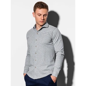 Ombre Clothing Men's shirt with long sleeves K540