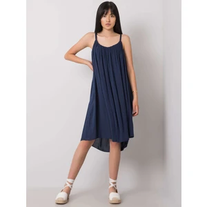 Airy navy blue dress OH BELLA