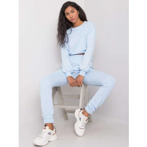 RUE PARIS Light blue women's set