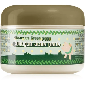 Elizavecca Green Piggy Collagen Jella Pack zpevňující kolagenová maska pro intenzivní obnovení a vypnutí pleti 100 ml