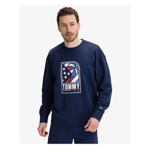 Basketball Logo Sweatshirt Tommy Jeans - Mens