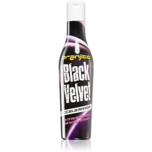 Oranjito Black Velvet Accelerator opaľovacie mlieko do solária s biozložkami a urýchlovačom opálenia unisex 200 ml