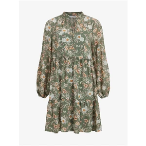 Green floral dress VILA Germany - Women