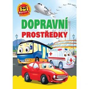 Foni Book Pracovní sešit 101 aktivit s nálepkami Dopravní prostředky CZ verze