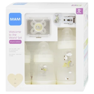 MAM Welcome to the World Gift Set dárková sada Beige (pro miminka)