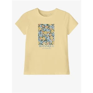 Yellow Girl Patterned T-Shirt name it Damily - unisex