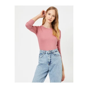 Koton Sweater - Pink - Slim fit