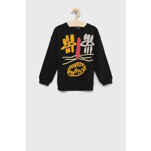 Black Boys Patterned Sweatshirt Desigual Mapue - Boys