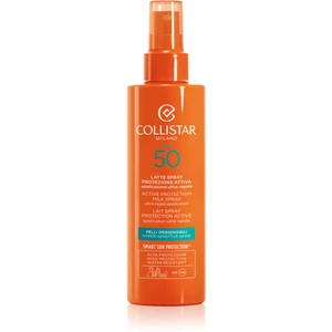 Collistar Active Protection Milk Spray SPF 50 opalovací mléko ve spreji SPF 50 200 ml